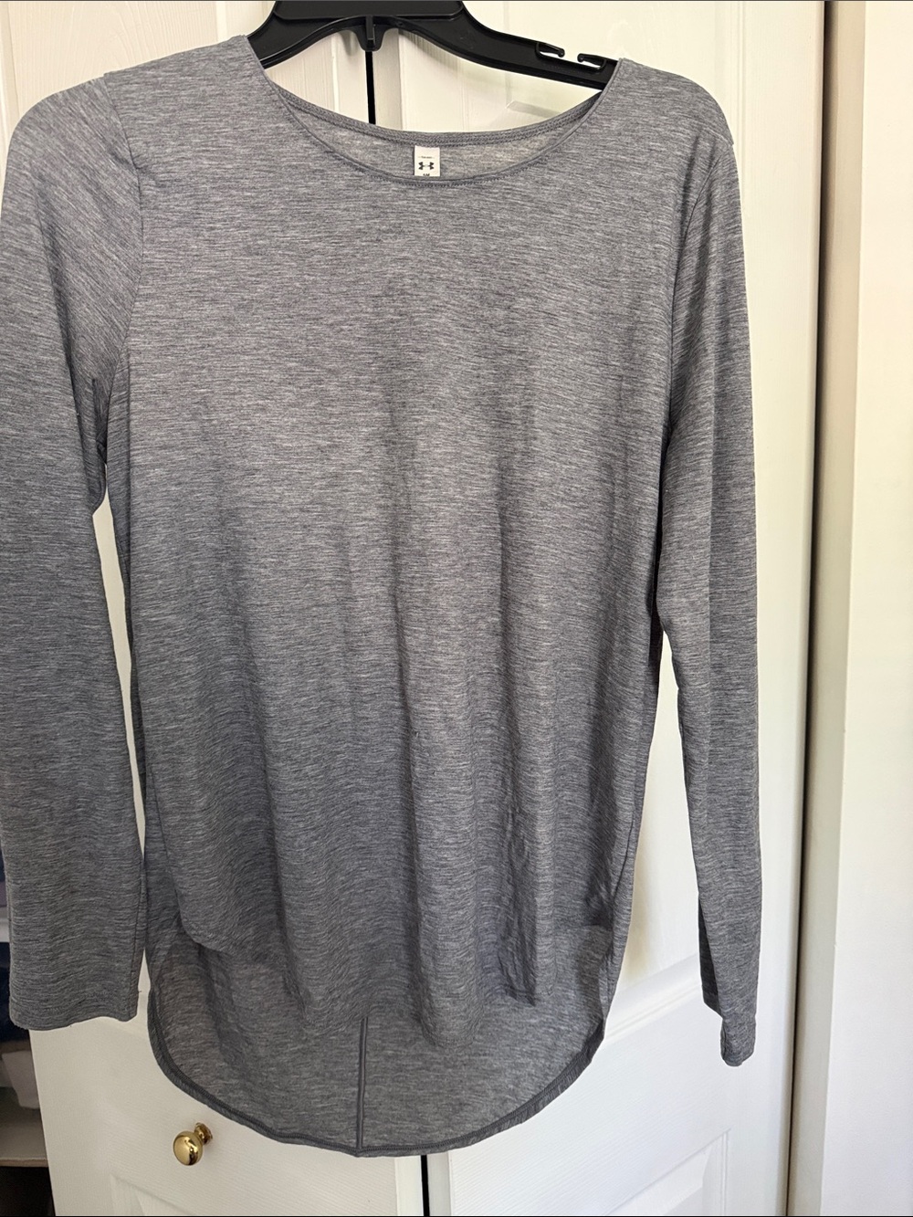 Under Armour Gray Heather Short Sleeve Crewneck Tee